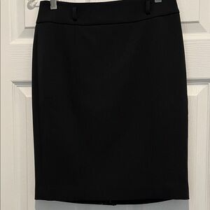 Ann Taylor Classic Black Pencil Skirt NWOT